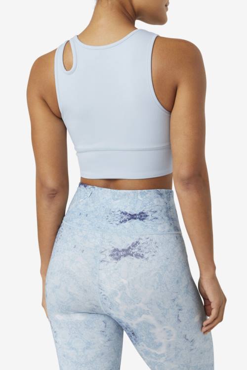 Fila Uplift Slice Crop Bra Naisten Topit Sininen | Fila126TS