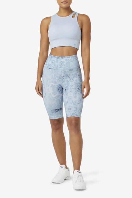 Fila Uplift Slice Crop Bra Naisten Topit Sininen | Fila126TS