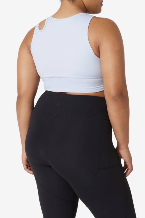 Fila Uplift Slice Crop Bra Naisten Topit Sininen | Fila217RN