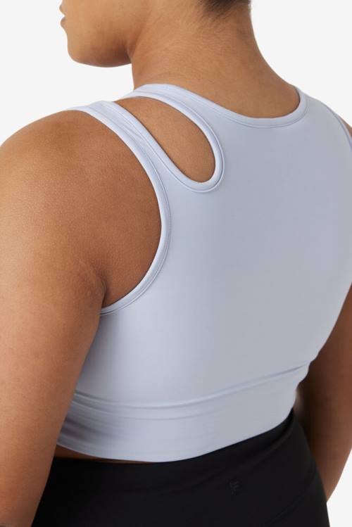 Fila Uplift Slice Crop Bra Naisten Topit Sininen | Fila217RN