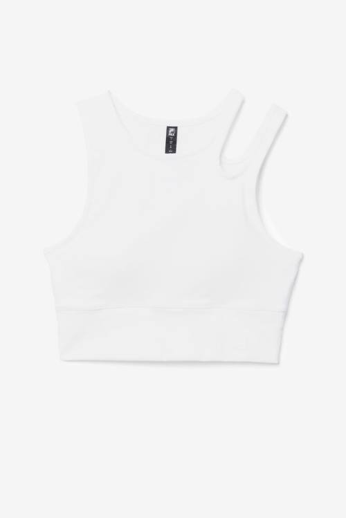 Fila Uplift Slice Crop Bra Naisten Topit Valkoinen | Fila716NH