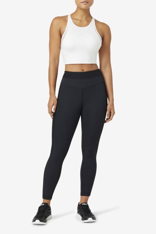Fila Uplift T-back Sports Bra Naisten Topit Valkoinen | Fila053BM