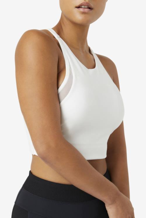 Fila Uplift T-back Sports Bra Naisten Topit Valkoinen | Fila053BM