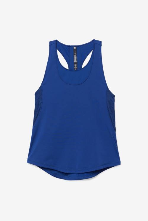 Fila Uplift Textured Racerback Tank Naisten Topit Laivastonsininen | Fila356ZK