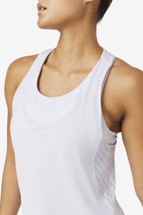 Fila Uplift Textured Racerback Tank Naisten Topit Laventeli Sininen | Fila524XP