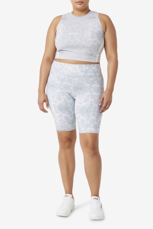 Fila Uplift Urheilulliset Crop Naisten Topit Valkoinen | Fila370JB