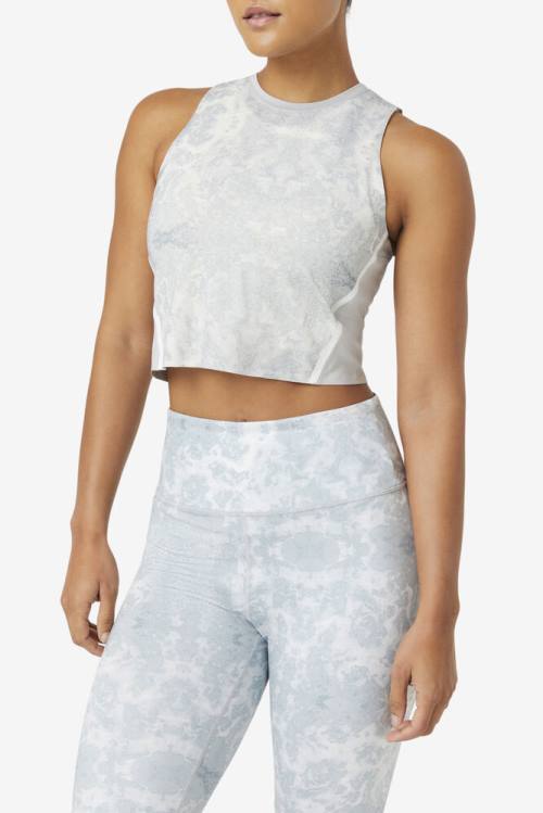Fila Uplift Urheilulliset Crop Naisten Topit Valkoinen | Fila975KF