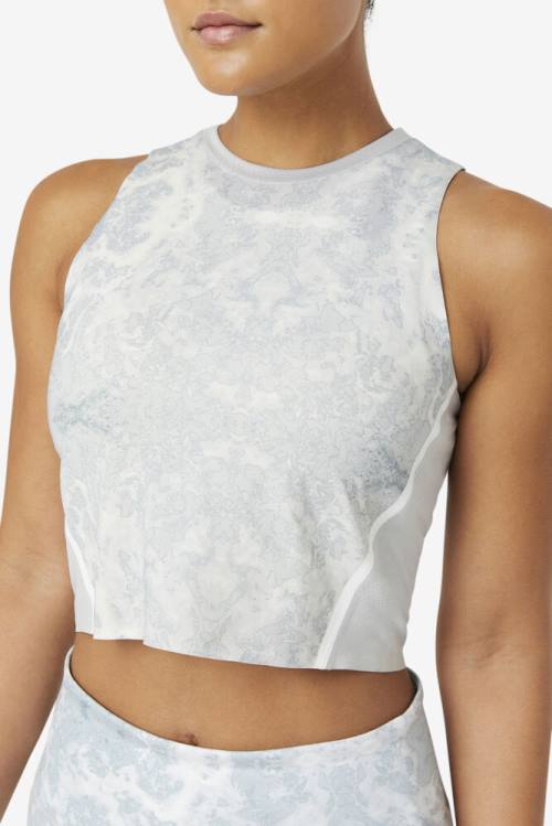 Fila Uplift Urheilulliset Crop Naisten Topit Valkoinen | Fila975KF