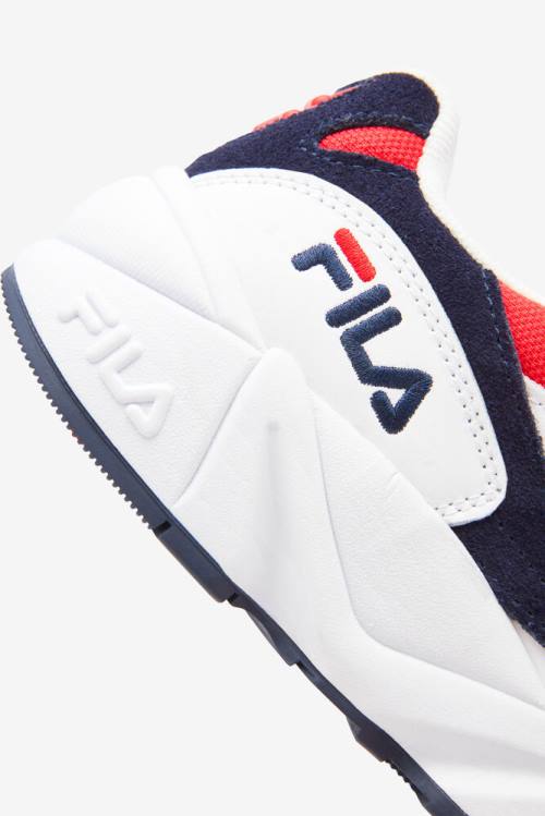 Fila V94m Miesten Tennarit Punainen Valkoinen Laivastonsininen | Fila473YM