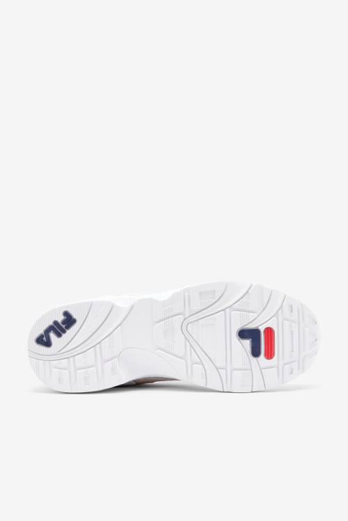 Fila V94m Miesten Tennarit Valkoinen Laivastonsininen Punainen | Fila754HY