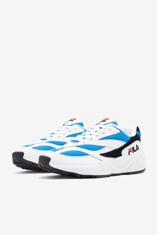 Fila V94m Miesten Tennarit Valkoinen Sininen Mustat | Fila769YX