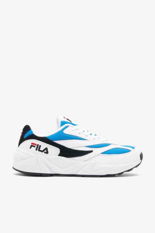 Fila V94m Miesten Tennarit Valkoinen Sininen Mustat | Fila769YX