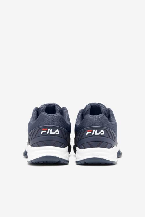 Fila Volley Zone Miesten Tennarit Laivastonsininen Punainen Valkoinen | Fila164AB