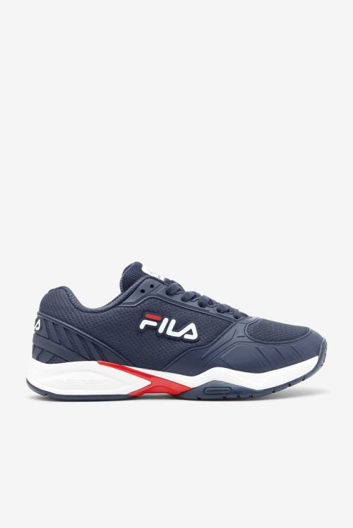 Fila Volley Zone Miesten Tennarit Laivastonsininen Punainen Valkoinen | Fila164AB