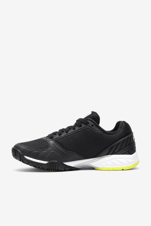 Fila Volley Zone Miesten Tennarit Mustat Valkoinen Keltainen | Fila750MA