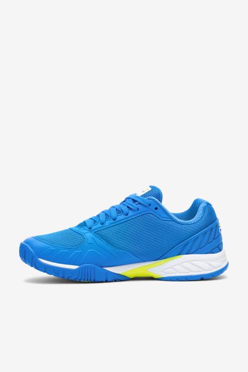 Fila Volley Zone Miesten Tennarit Sininen Valkoinen Keltainen | Fila386CP