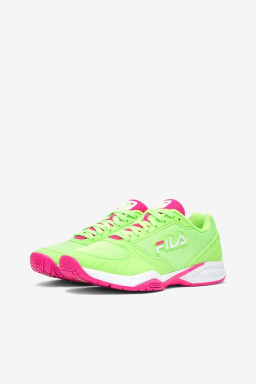 Fila Volley Zone Naisten Tennarit Vihreä Valkoinen Pinkki | Fila570JK