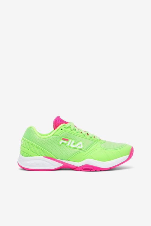 Fila Volley Zone Naisten Tennarit Vihreä Valkoinen Pinkki | Fila570JK
