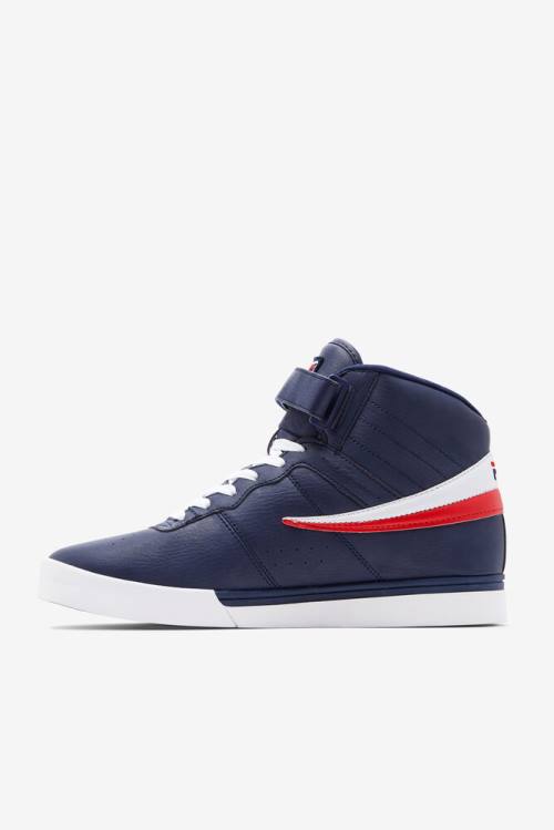 Fila Vulc 13 Miesten Tennarit Laivastonsininen Valkoinen Punainen | Fila845KI