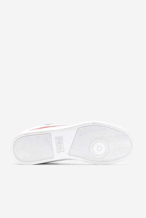 Fila Vulc 13 Miesten Tennarit Valkoinen Laivastonsininen Punainen | Fila279DN