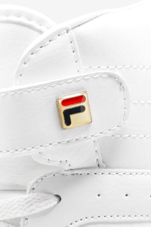 Fila Vulc 13 Miesten Tennarit Valkoinen Laivastonsininen Punainen | Fila279DN
