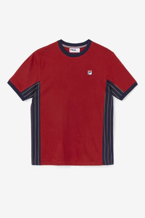 Fila Warner Tee Miesten T Paidat Laivastonsininen | Fila460KE
