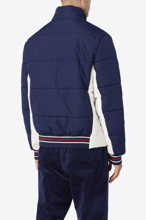 Fila Watson Puffer Miesten Takki Laivastonsininen | Fila417UF
