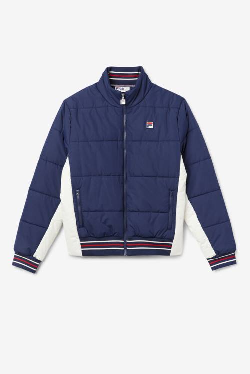 Fila Watson Puffer Miesten Takki Laivastonsininen | Fila417UF