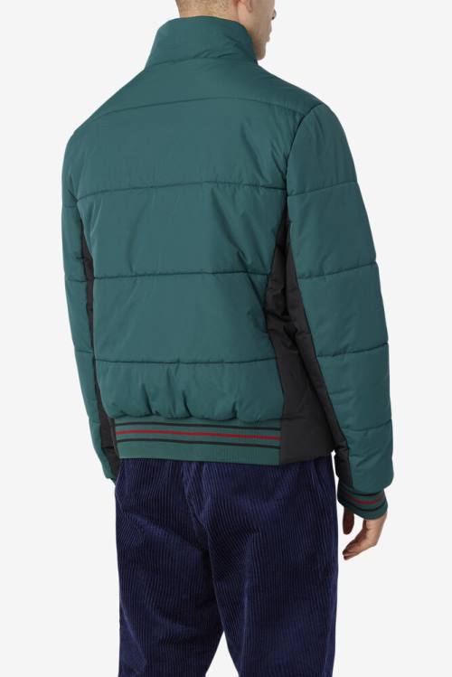 Fila Watson Puffer Miesten Takki Mustat | Fila056YD