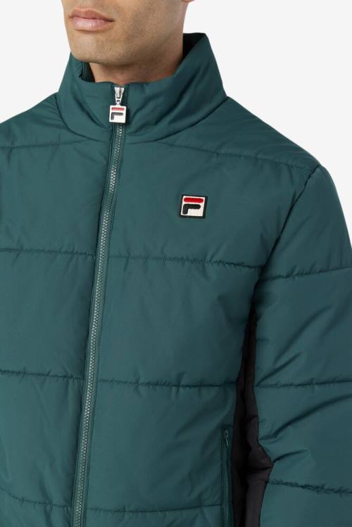Fila Watson Puffer Miesten Takki Mustat | Fila056YD