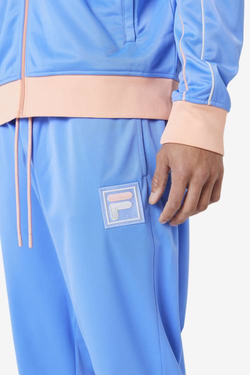 Fila Wayan Track Miesten Housut Kukka Sininen Koralli Harmaat | Fila456QJ