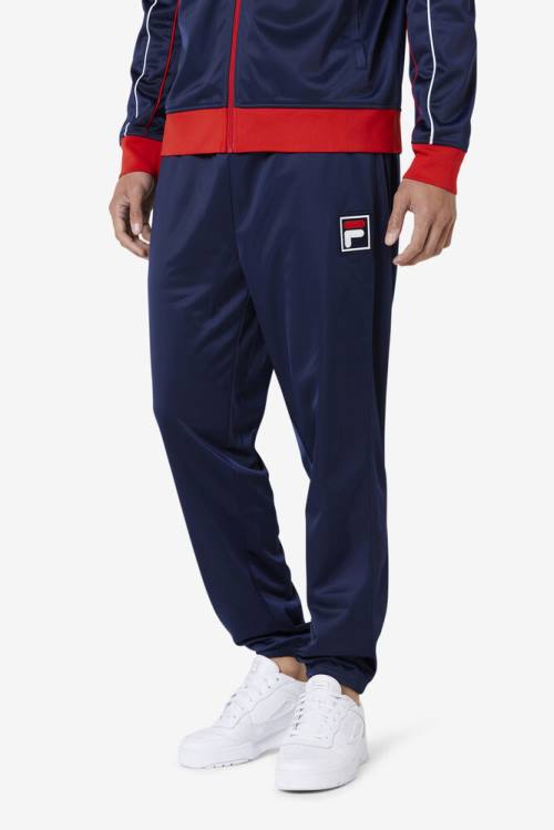 Fila Wayan Track Miesten Housut Laivastonsininen Punainen Valkoinen | Fila741QA