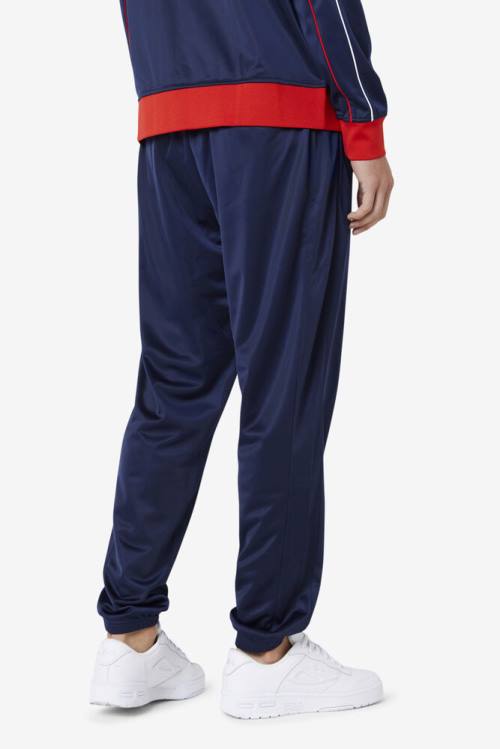 Fila Wayan Track Miesten Housut Laivastonsininen Punainen Valkoinen | Fila741QA