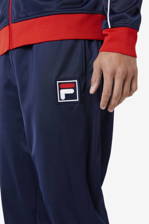 Fila Wayan Track Miesten Housut Laivastonsininen Punainen Valkoinen | Fila741QA