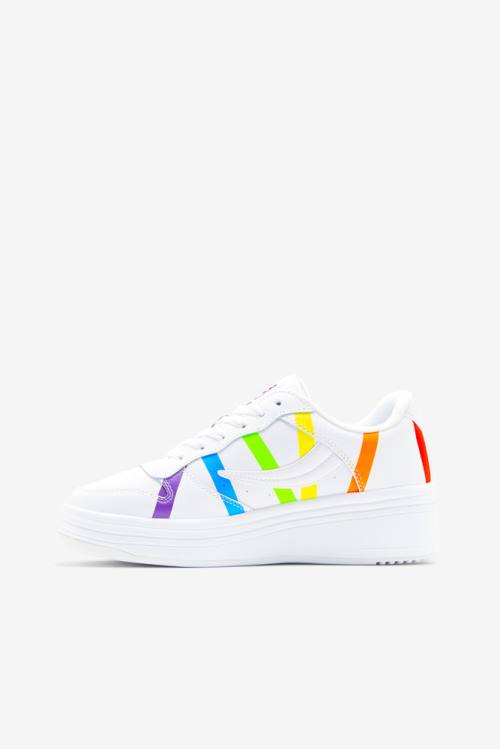 Fila Wx-100 Pride Naisten Tennarit Valkoinen Monivärinen | Fila395QM