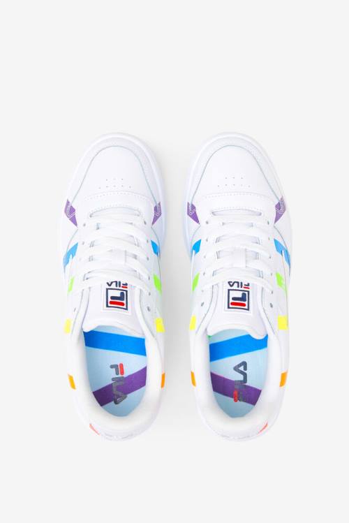 Fila Wx-100 Pride Naisten Tennarit Valkoinen Monivärinen | Fila395QM
