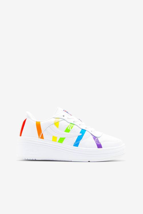 Fila Wx-100 Pride Naisten Tennarit Valkoinen Monivärinen | Fila395QM