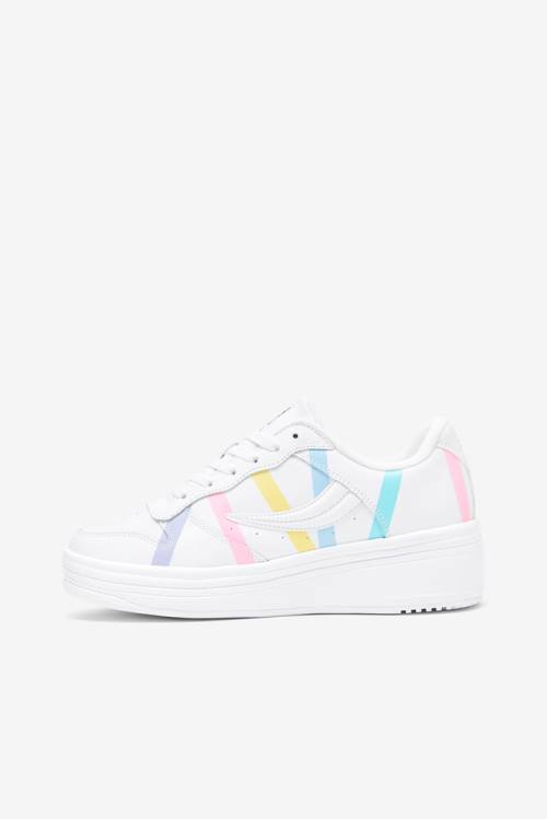 Fila Wx-100 Stripe Naisten Tennarit Valkoinen Sininen | Fila938KE