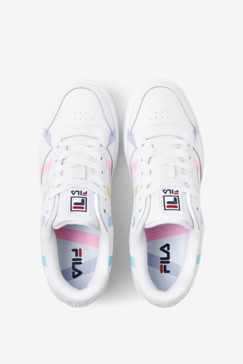 Fila Wx-100 Stripe Naisten Tennarit Valkoinen Sininen | Fila938KE