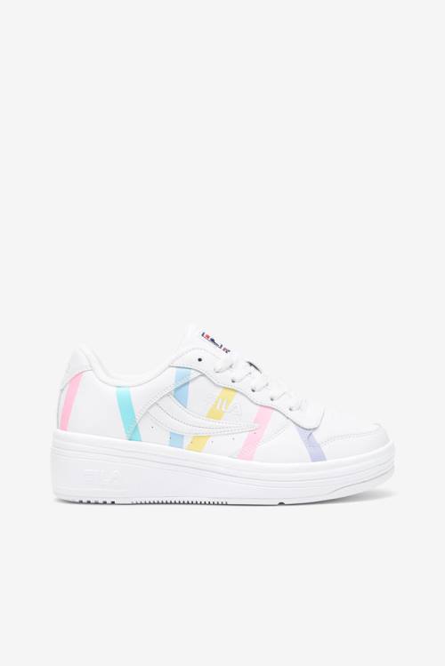 Fila Wx-100 Stripe Naisten Tennarit Valkoinen Sininen | Fila938KE