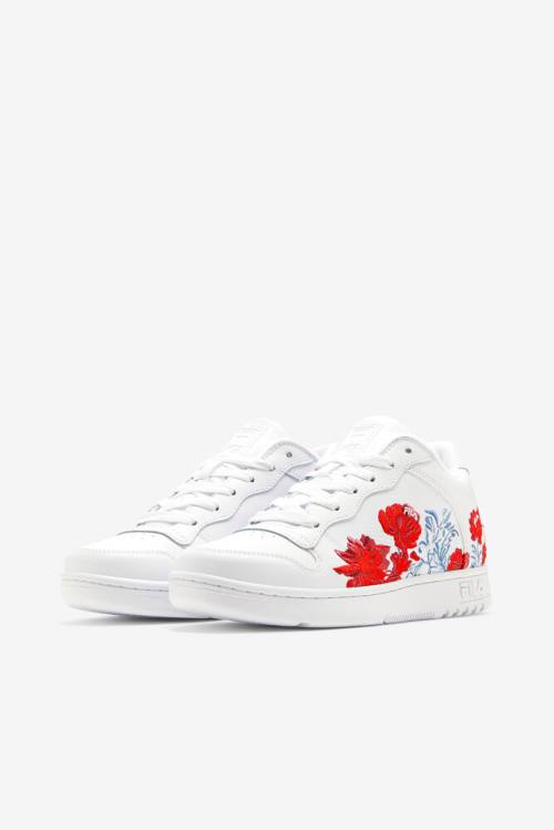 Fila Wx-110 Flower Naisten Tennarit Valkoinen | Fila245IC