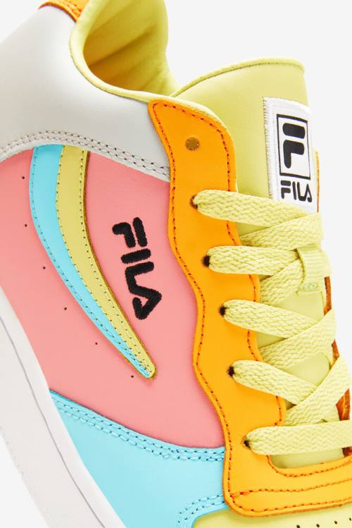 Fila Wx-110 Naisten Tennarit Vaaleanvihreä Sininen Oranssi | Fila846BM