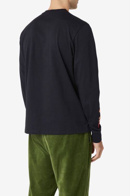 Fila X Paterson Long Sleeve Tee Miesten T Paidat Mustat | Fila760GL