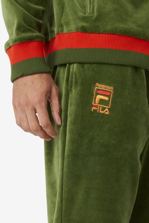Fila X Paterson Velour Miesten Housut Oranssi | Fila586BS