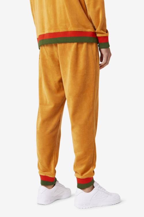Fila X Paterson Velour Miesten Housut Oranssi | Fila827ZV