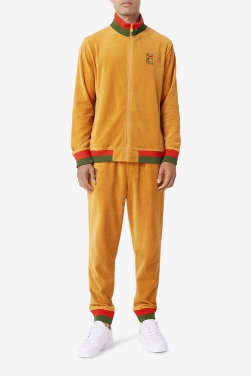 Fila X Paterson Velour Miesten Housut Oranssi | Fila827ZV