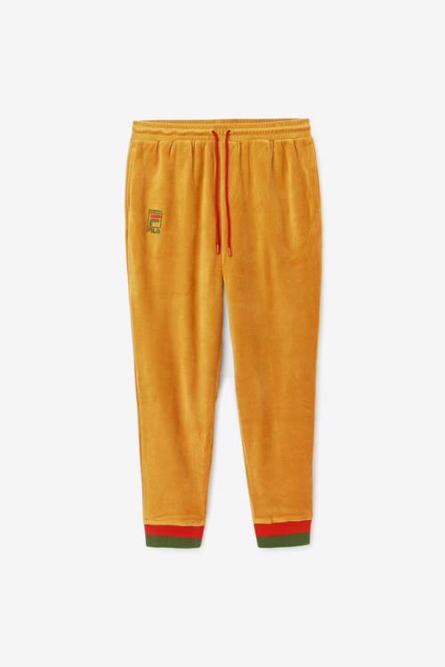 Fila X Paterson Velour Miesten Housut Oranssi | Fila827ZV