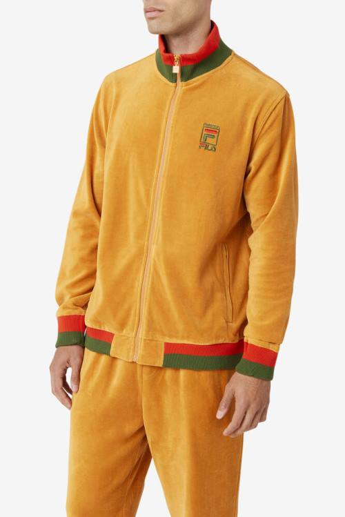 Fila X Paterson Velour Miesten Takki Oranssi | Fila670DU