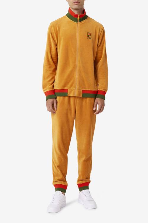 Fila X Paterson Velour Miesten Takki Oranssi | Fila670DU