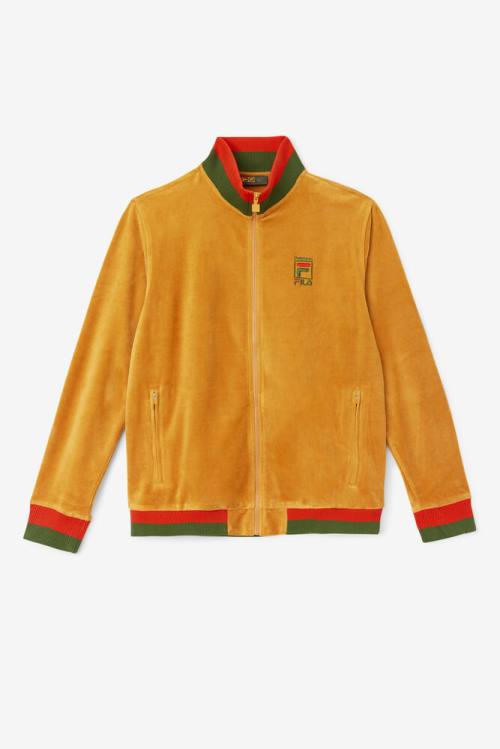 Fila X Paterson Velour Miesten Takki Oranssi | Fila670DU